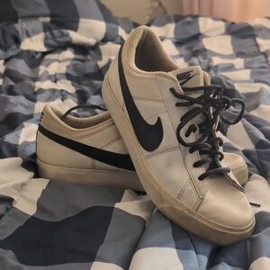 Nike Classic White and Black Sneakers